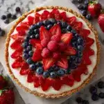 4th of July Fruit Pizza Recipe