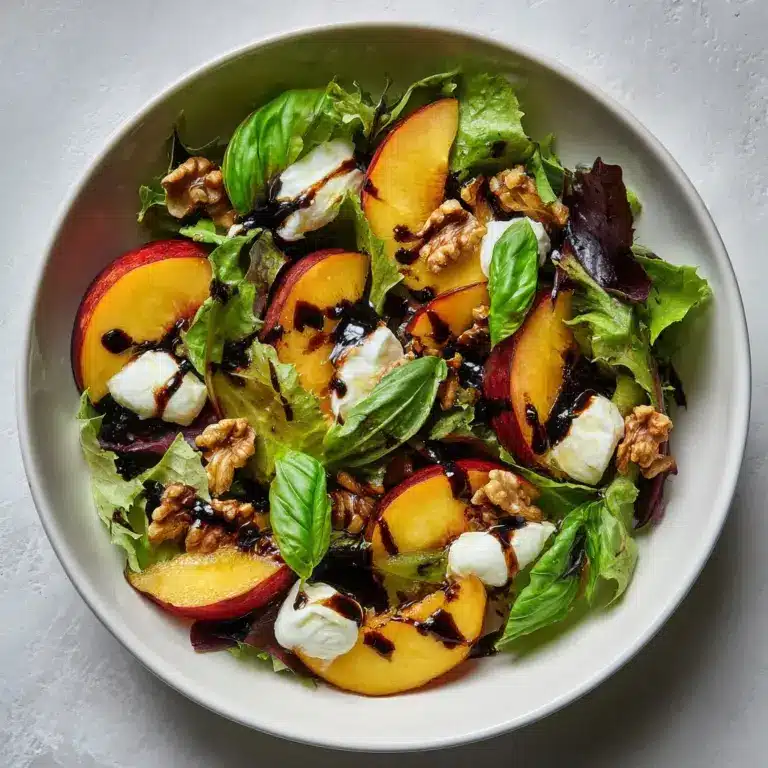Millionaire Peach Salad Recipe