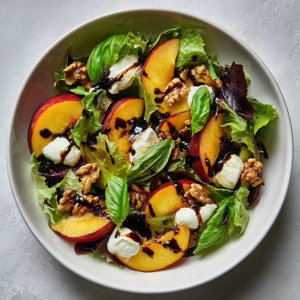Millionaire Peach Salad Recipe - Recipe Image