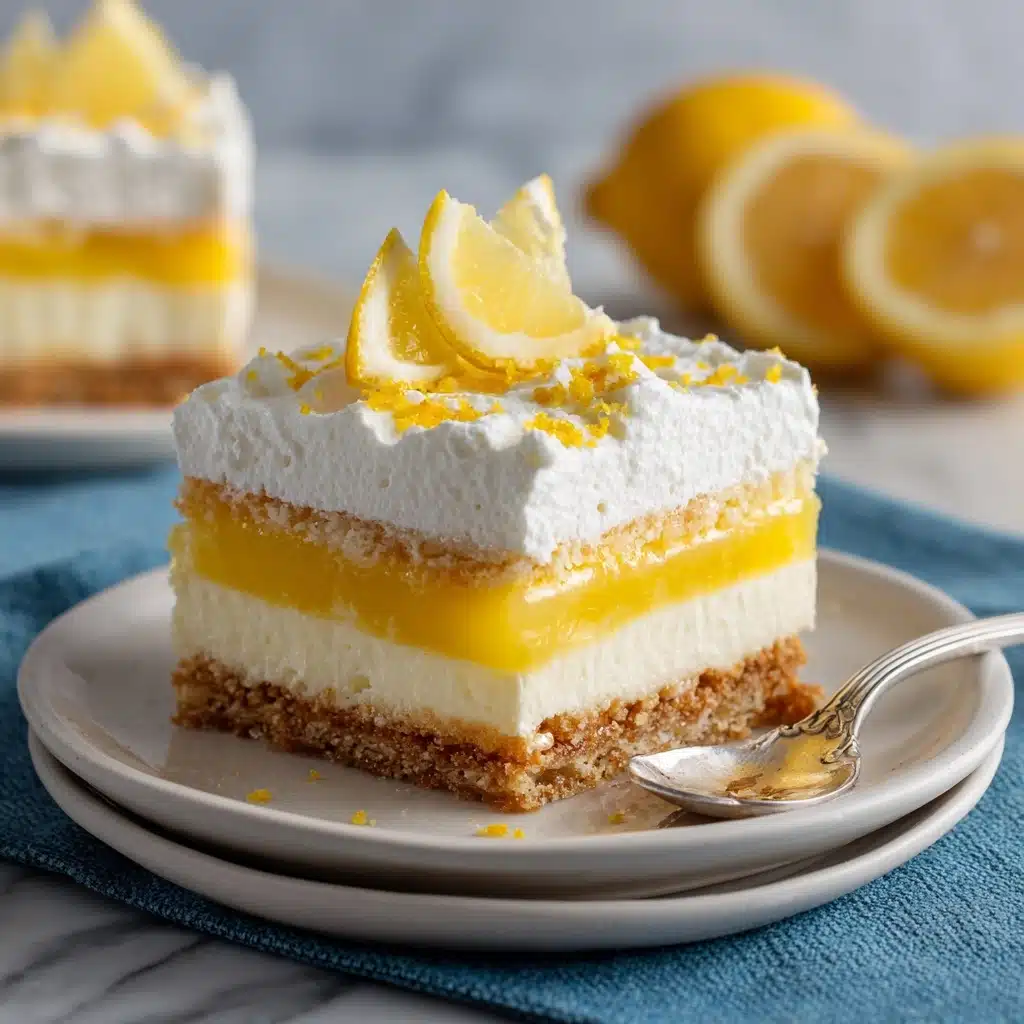 Lemon Lush Cake Recipe - Recipe Image