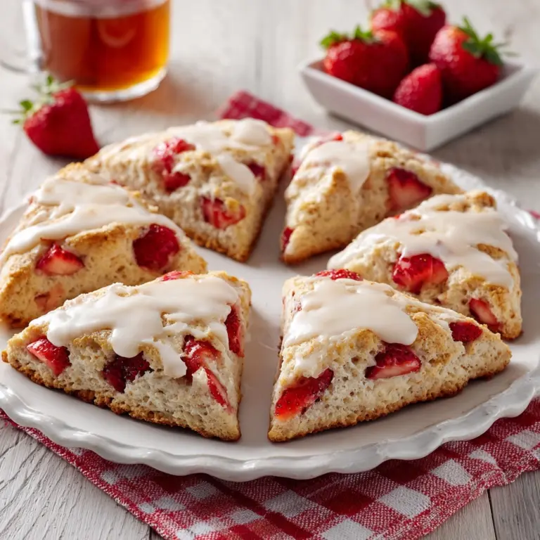 Strawberry Scones Recipe
