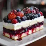 No Bake Summer Berry Lasagna Recipe