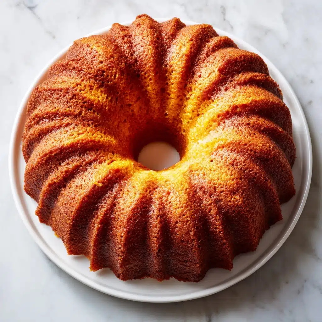 Southern Sweet Potato Pound Cake (Pecan Praline Glaze) Recipe