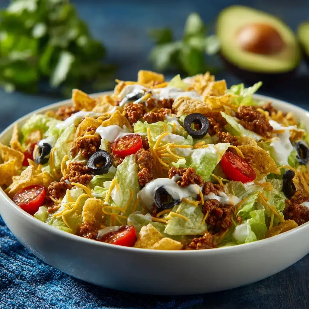 Low Carb Taco Salad Bowl Recipe - Recipe Image