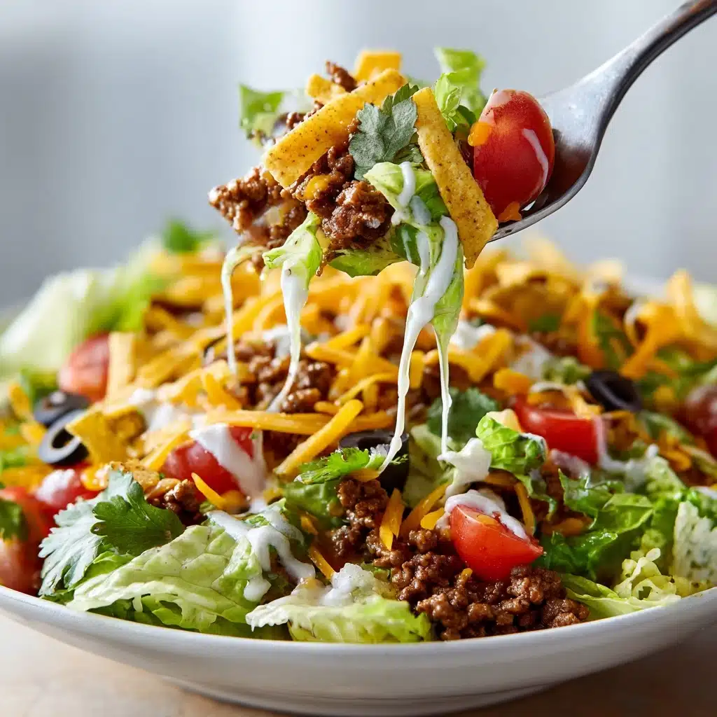 Low Carb Taco Salad Bowl Recipe - Recipe Image