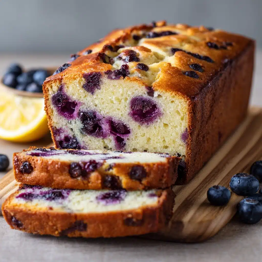 Lemon Blueberry Loaf Recipe - Recipe Image
