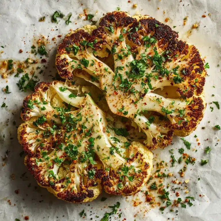 Cauliflower Steak (Roasted Or Grilled) Recipe