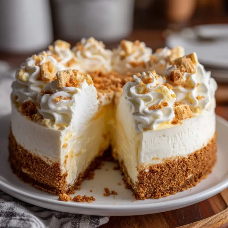 Marshmallow Whip Cheesecake : No-Bake Dream Dessert Recipe