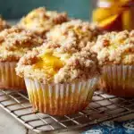 Peach Cobbler Muffins Recipe