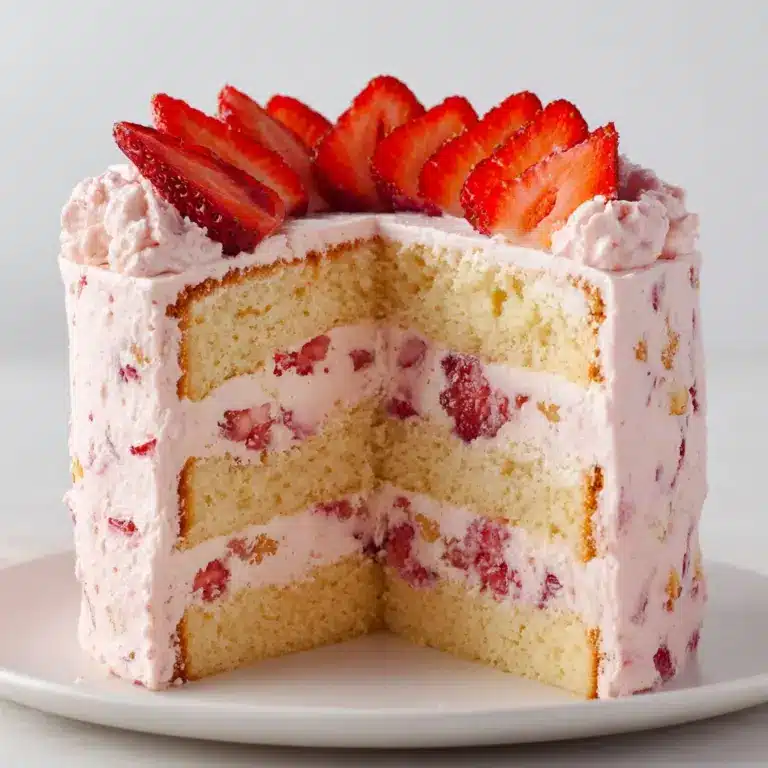 Fresh Strawberry Cake Recipe