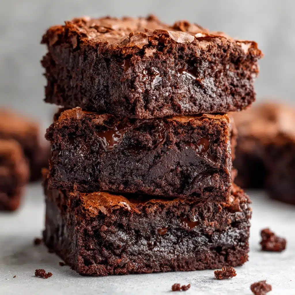 Easy Homemade Brownies Recipe - Recipe Image