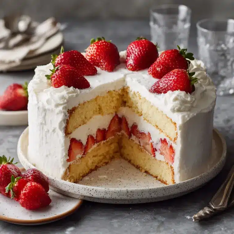 Japanese Strawberry Cake Recipe