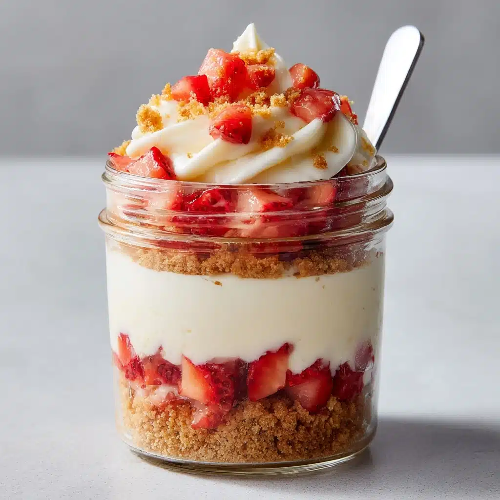 High Protein Cheesecake Jars Recipe