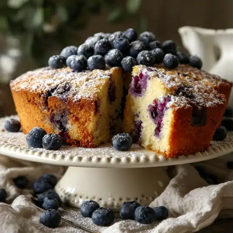 Blueberry Sour Cream Coffee Cake Recipe