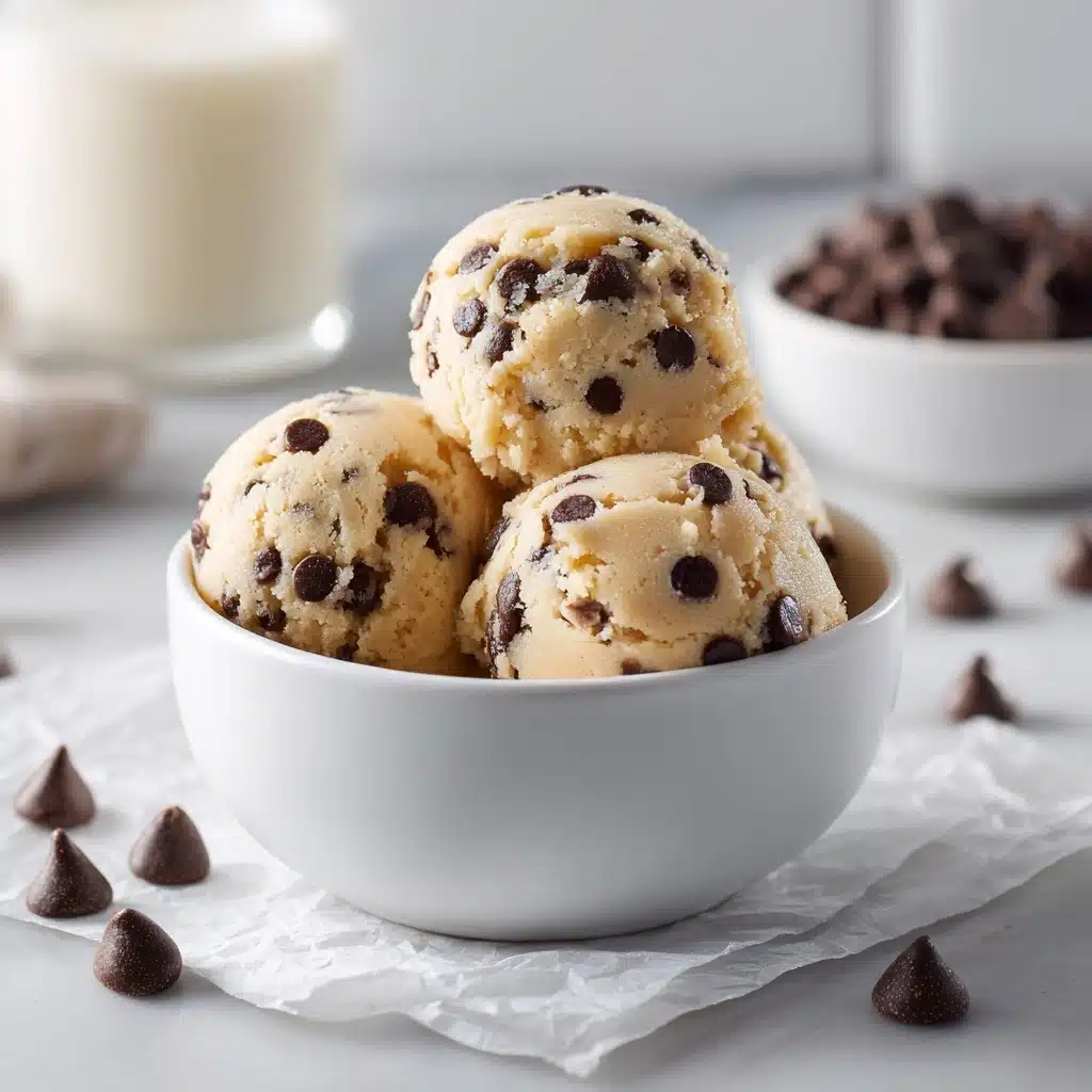 Edible Chocolate Chip Cookie Dough Recipe - Recipe Image