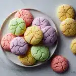 Springtime Crinkle Cookies Recipe