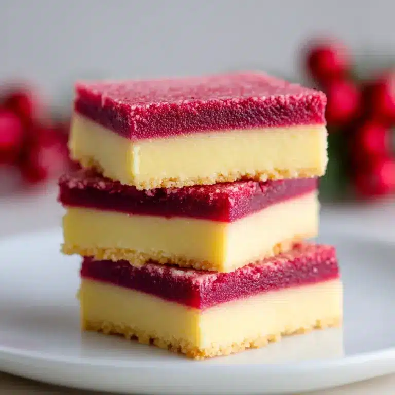 Lemon Raspberry Bars Recipe