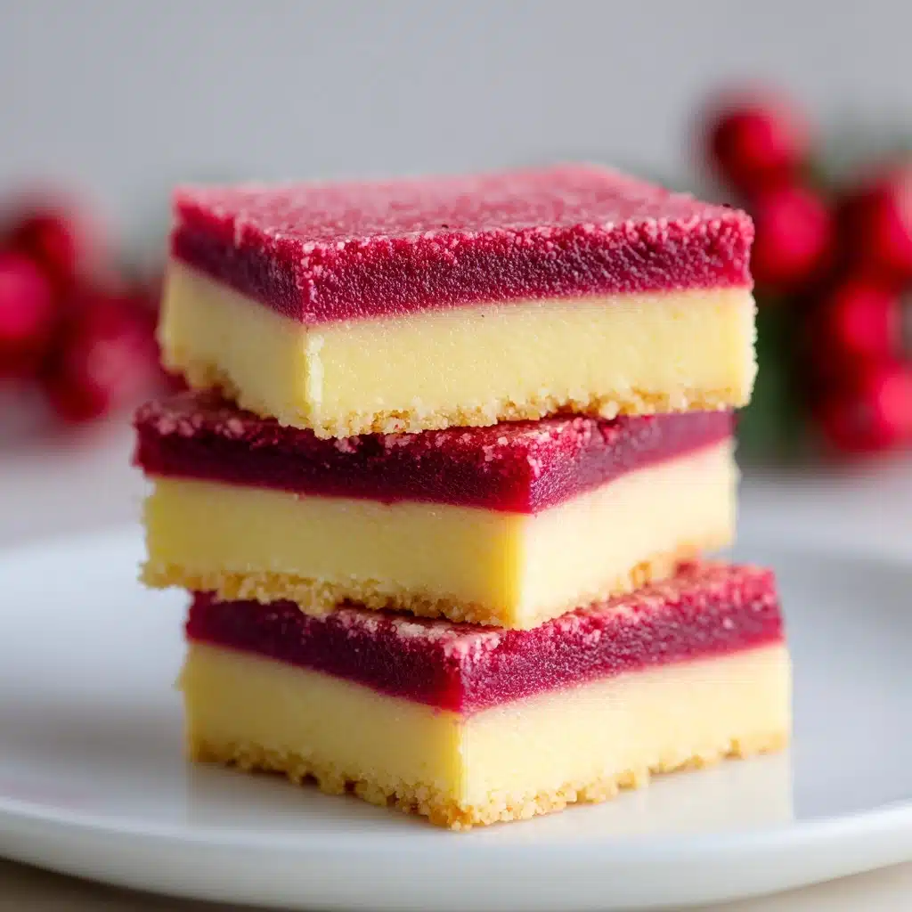 Lemon Raspberry Bars Recipe - Recipe Image