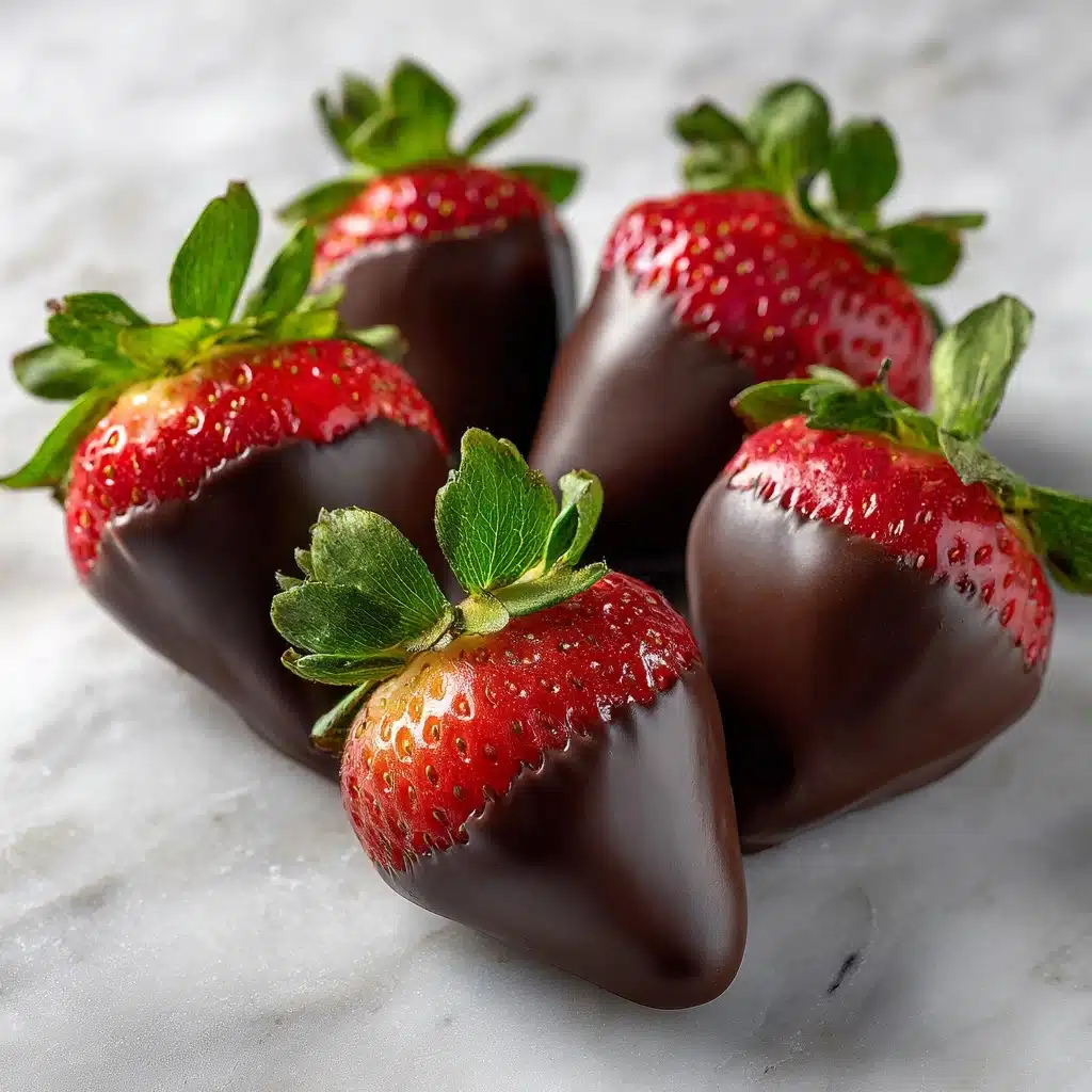 Gourmet Chocolate Covered Strawberries Recipe - Recipe Image