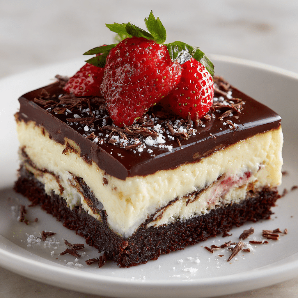 NO BAKE CHOCOLATE ECLAIR CAKE Recipe - Recipe Image