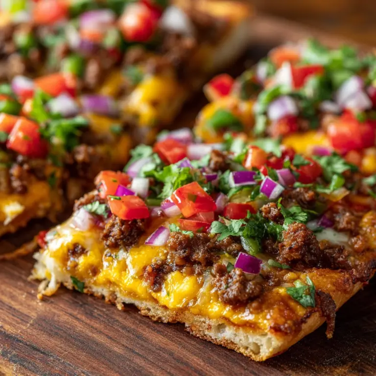 Easy Taco Pizza Recipe