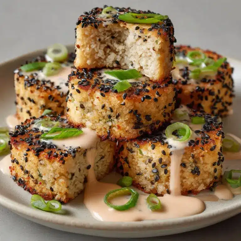 Bold Asian-Style Tuna Cakes with Spicy Mayo Recipe