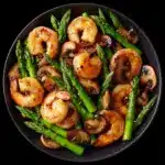 Shrimp and Asparagus Stir-Fry with Mushrooms Recipe