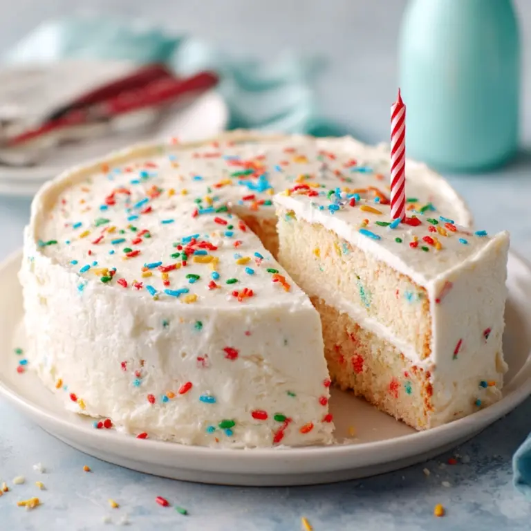Easy Birthday Cake From Scratch Recipe