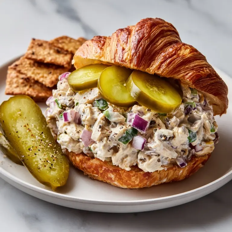 Dill Pickle Chicken Salad Recipe