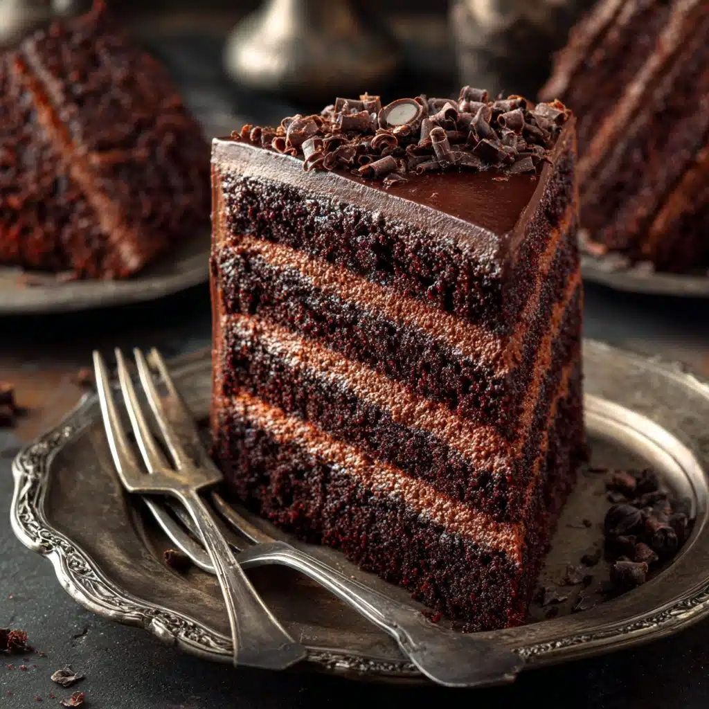 Old-Fashioned Devil's Food Cake Recipe