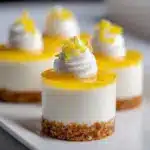 Mini Lemon Cheesecakes Recipe