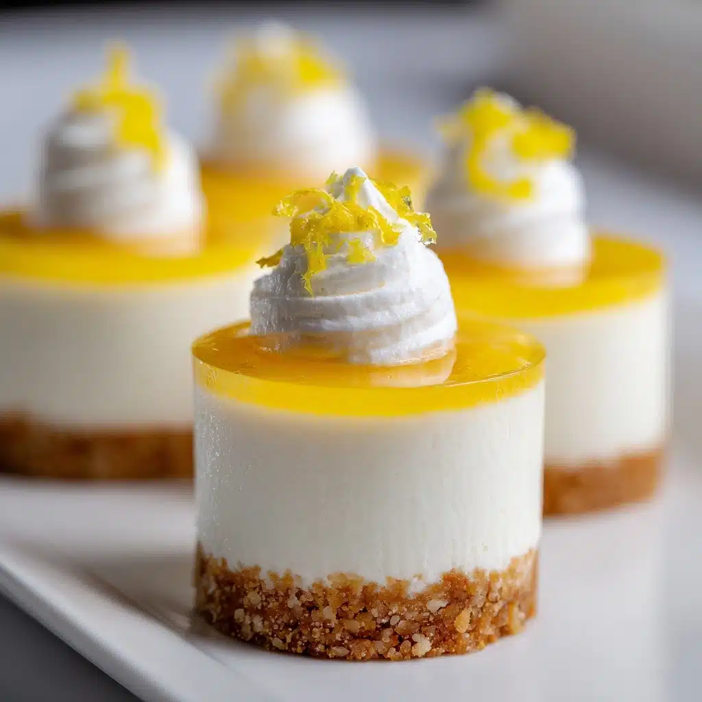 Mini Lemon Cheesecakes Recipe