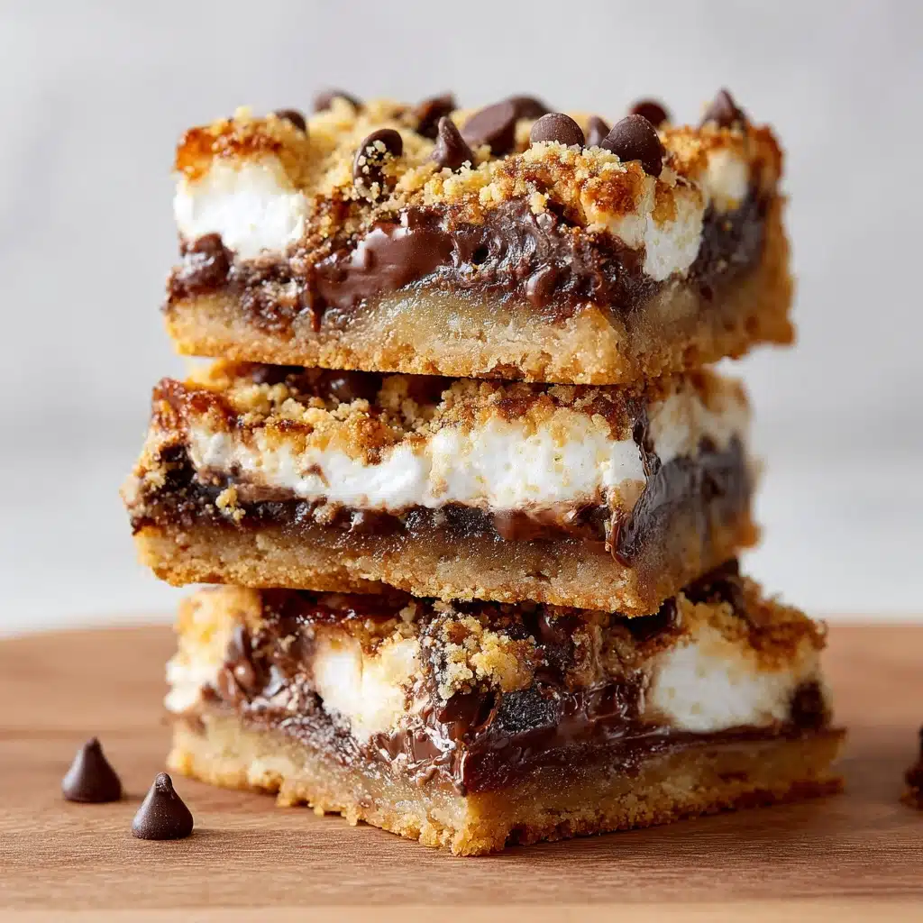 S’mores Cookie Bars Recipe - Recipe Image