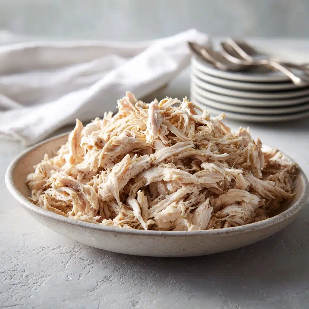 Shredded Chicken Recipe (Super Easy!) Recipe - Recipe Image
