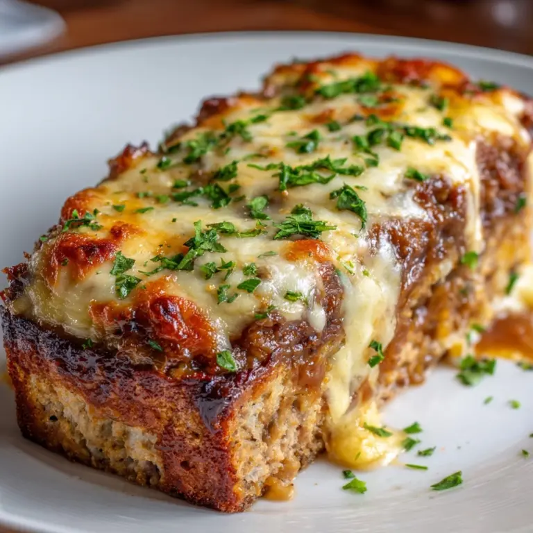 French Onion Meatloaf Recipe