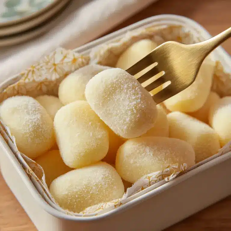 Milk mochi Recipe