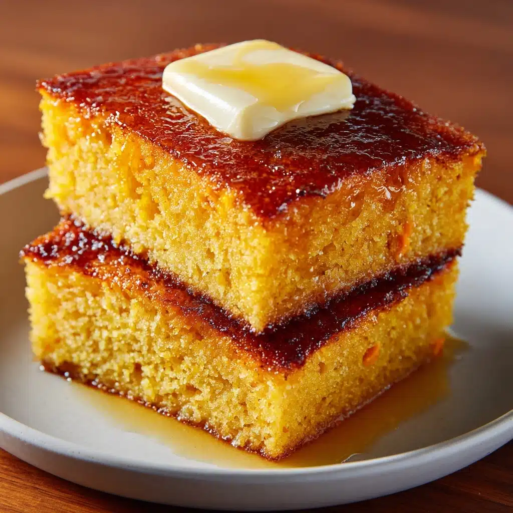 Honey Butter Sweet Potato Cornbread Recipe - Recipe Image