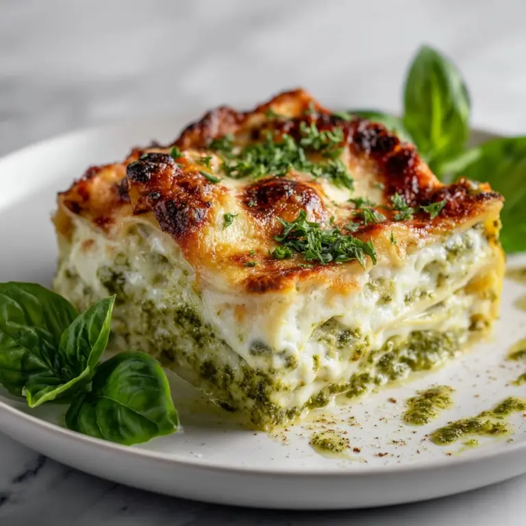 Lasagna al Pesto Recipe