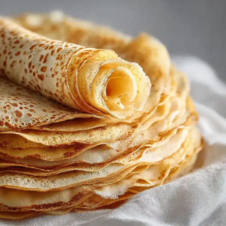 Basic Crepes Recipe