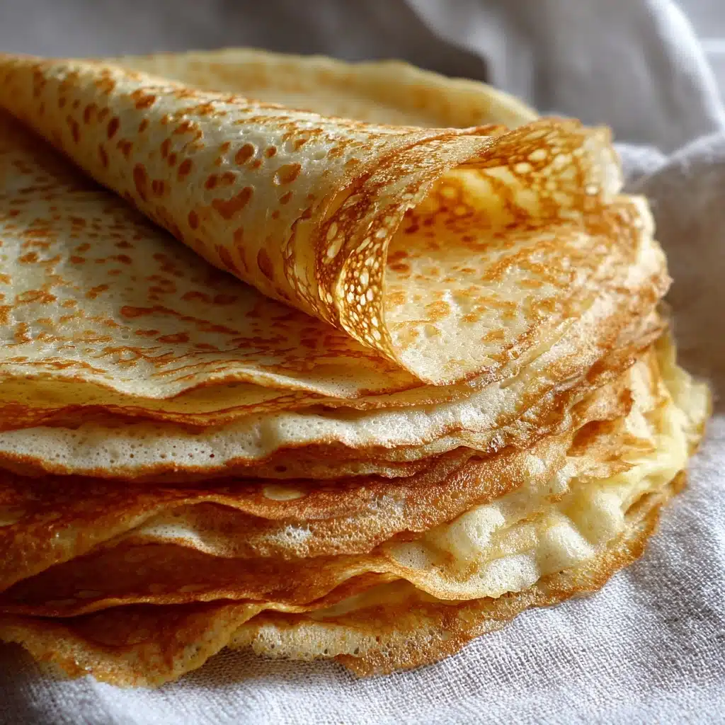 Basic Crepes Recipe - Recipe Image