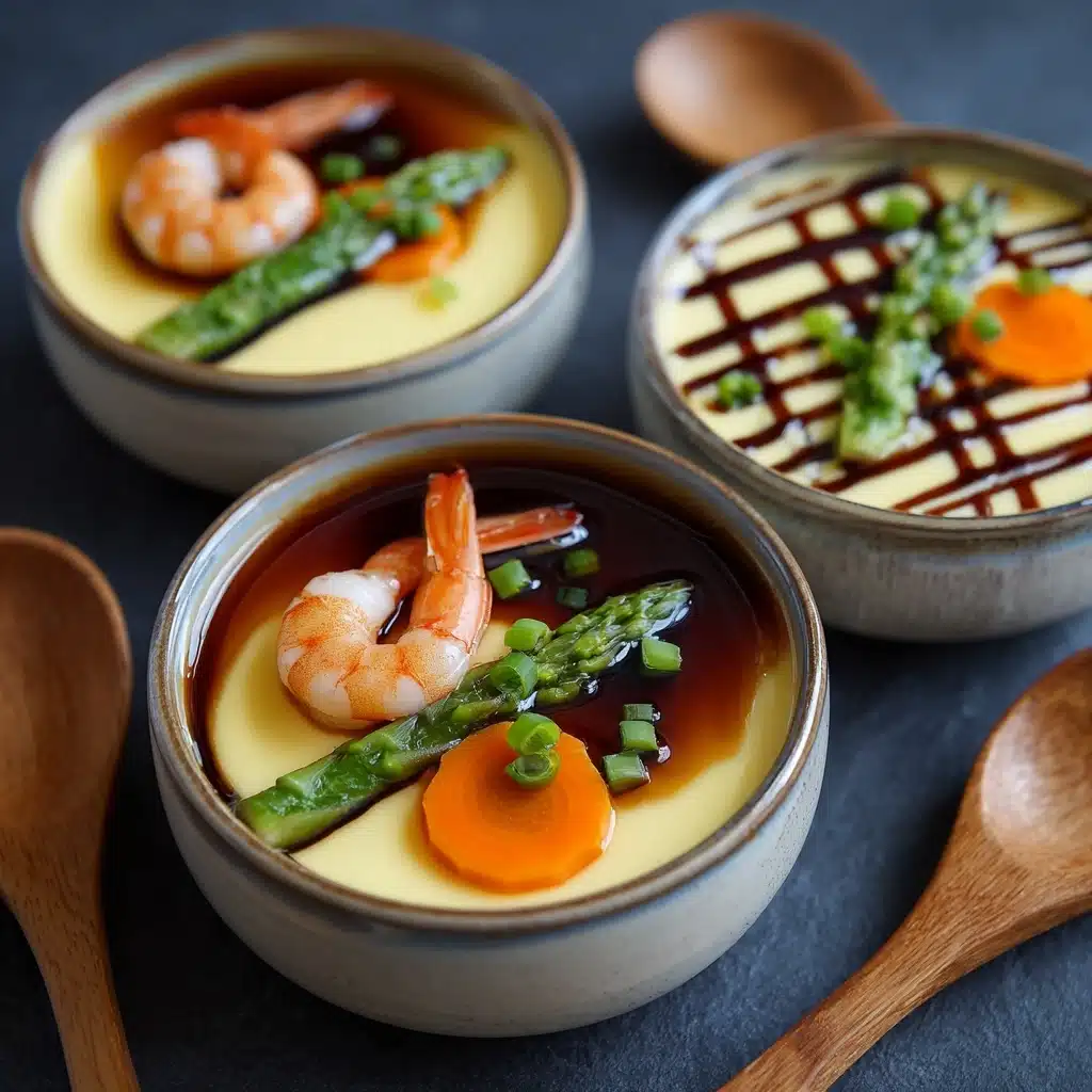 Chinese steamed eggs Recipe - Recipe Image