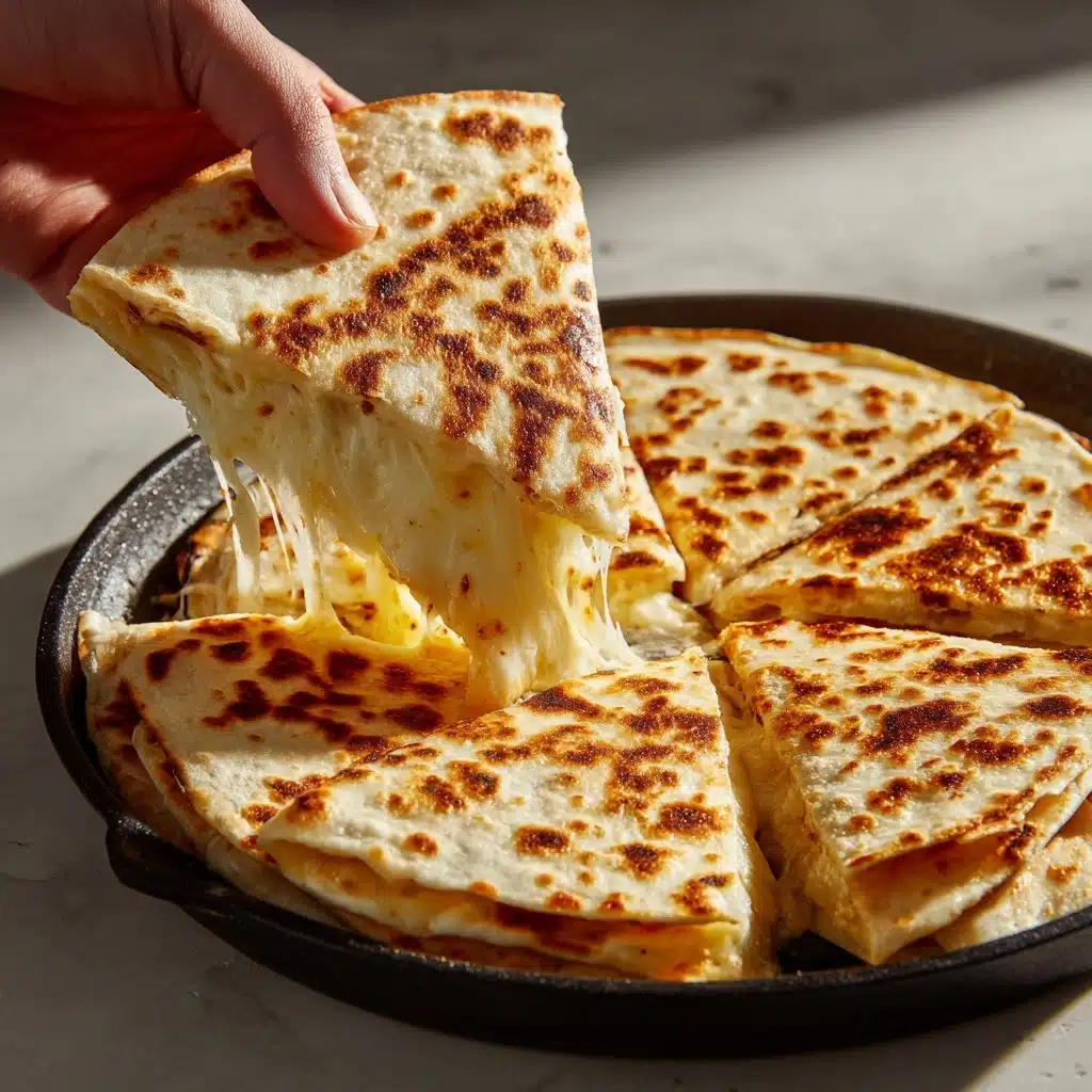 Creamy Cheesy Chicken Quesadillas Recipe - Recipe Image