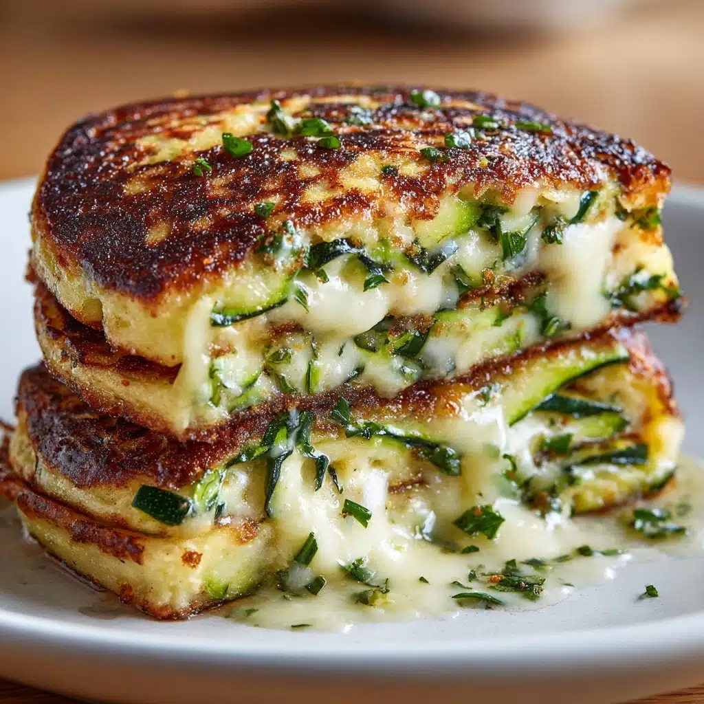Zucchini Grilled Cheese: Irresistible Garlic Butter Recipe - Recipe Image