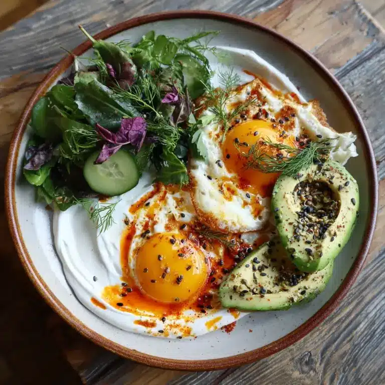 Turkish Eggs with Chile Butter and Whipped Feta Recipe