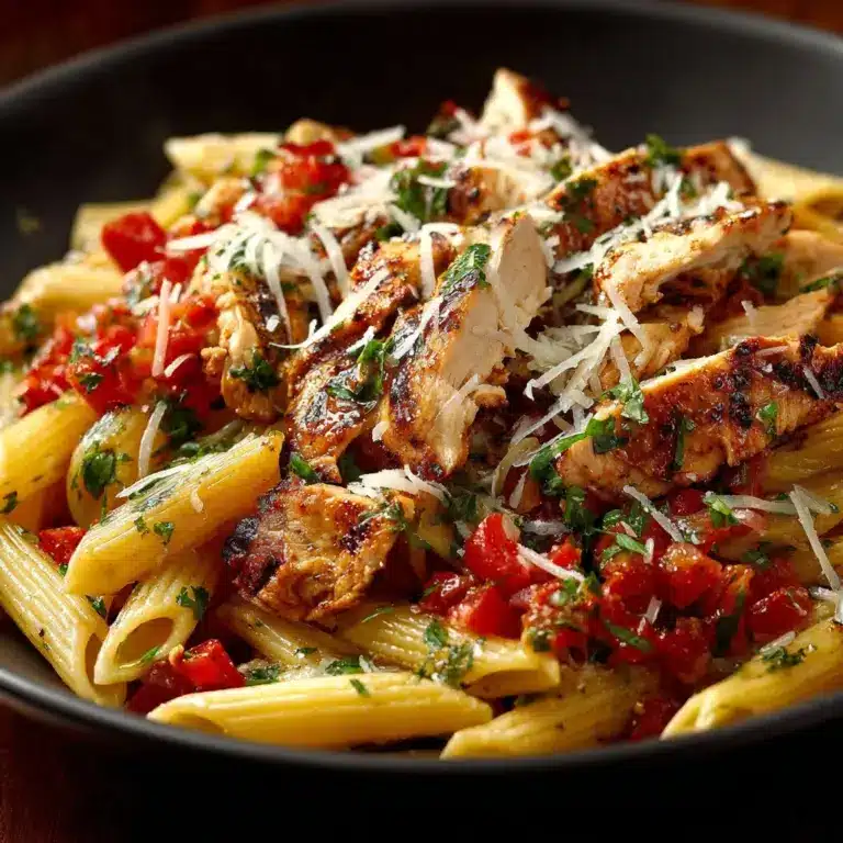 Bruschetta Chicken Pasta Recipe