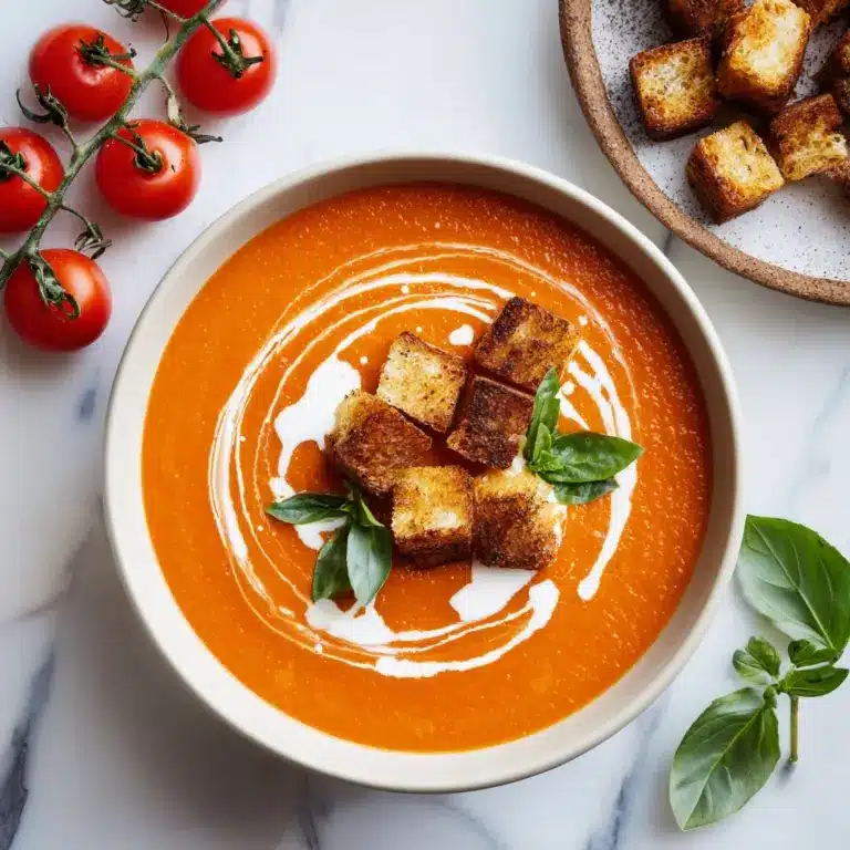 Easy Roasted Tomato Soup Recipe
