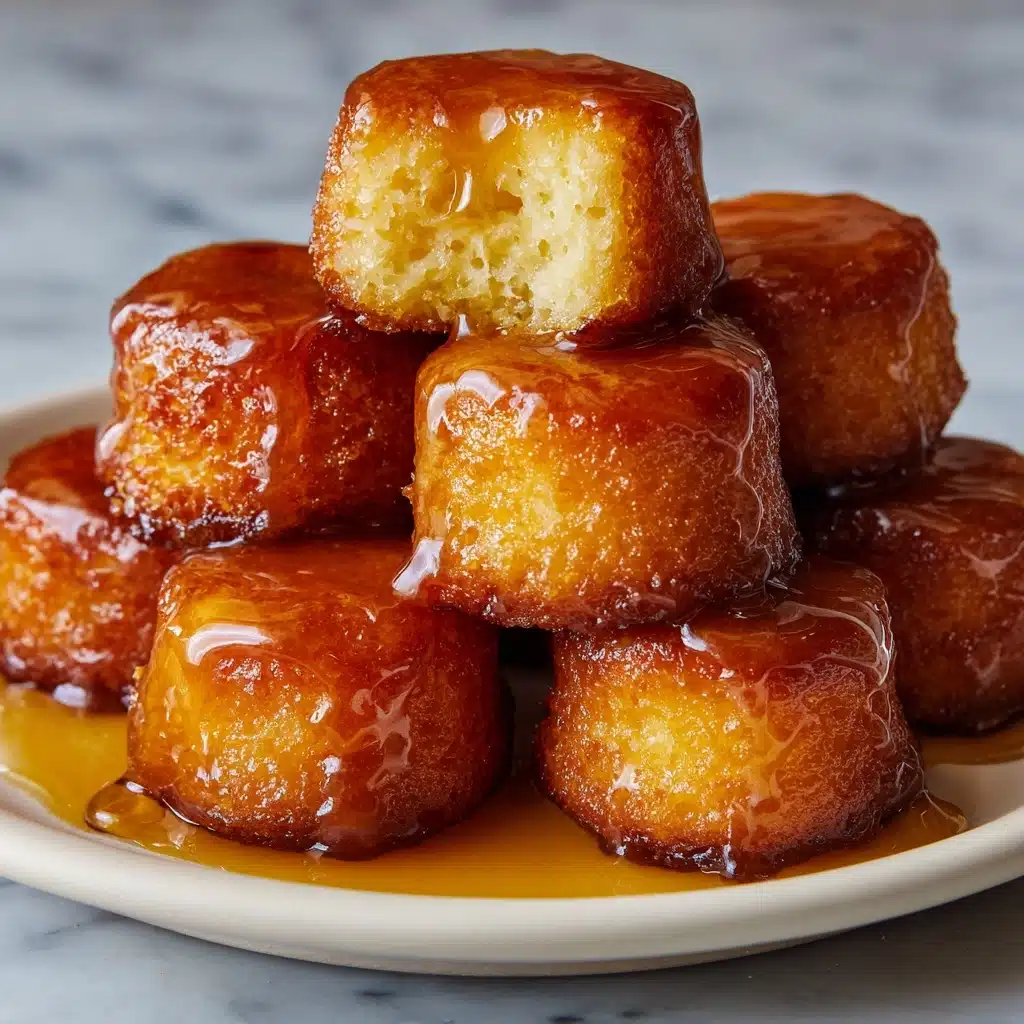 Honey Butter Cornbread Poppers Recipe - Recipe Image
