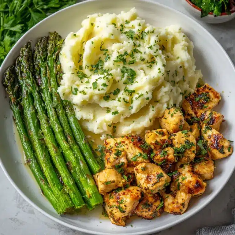 Butter Garlic Chicken Bites Recipe