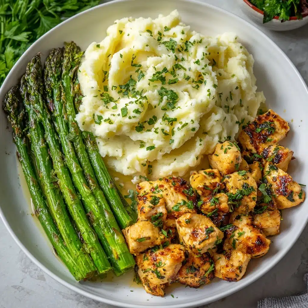 Butter Garlic Chicken Bites Recipe - Recipe Image