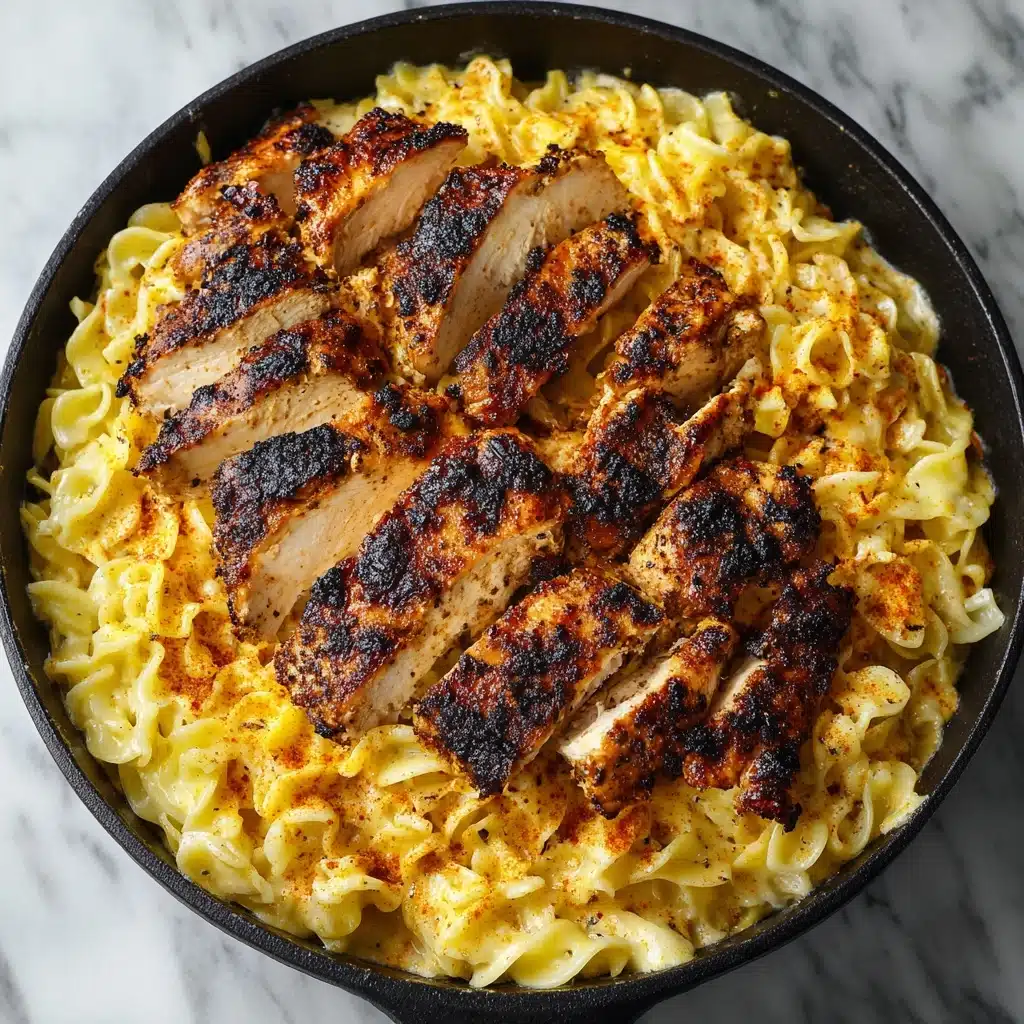 Blackened Cajun Chicken Alfredo Recipe - Recipe Image